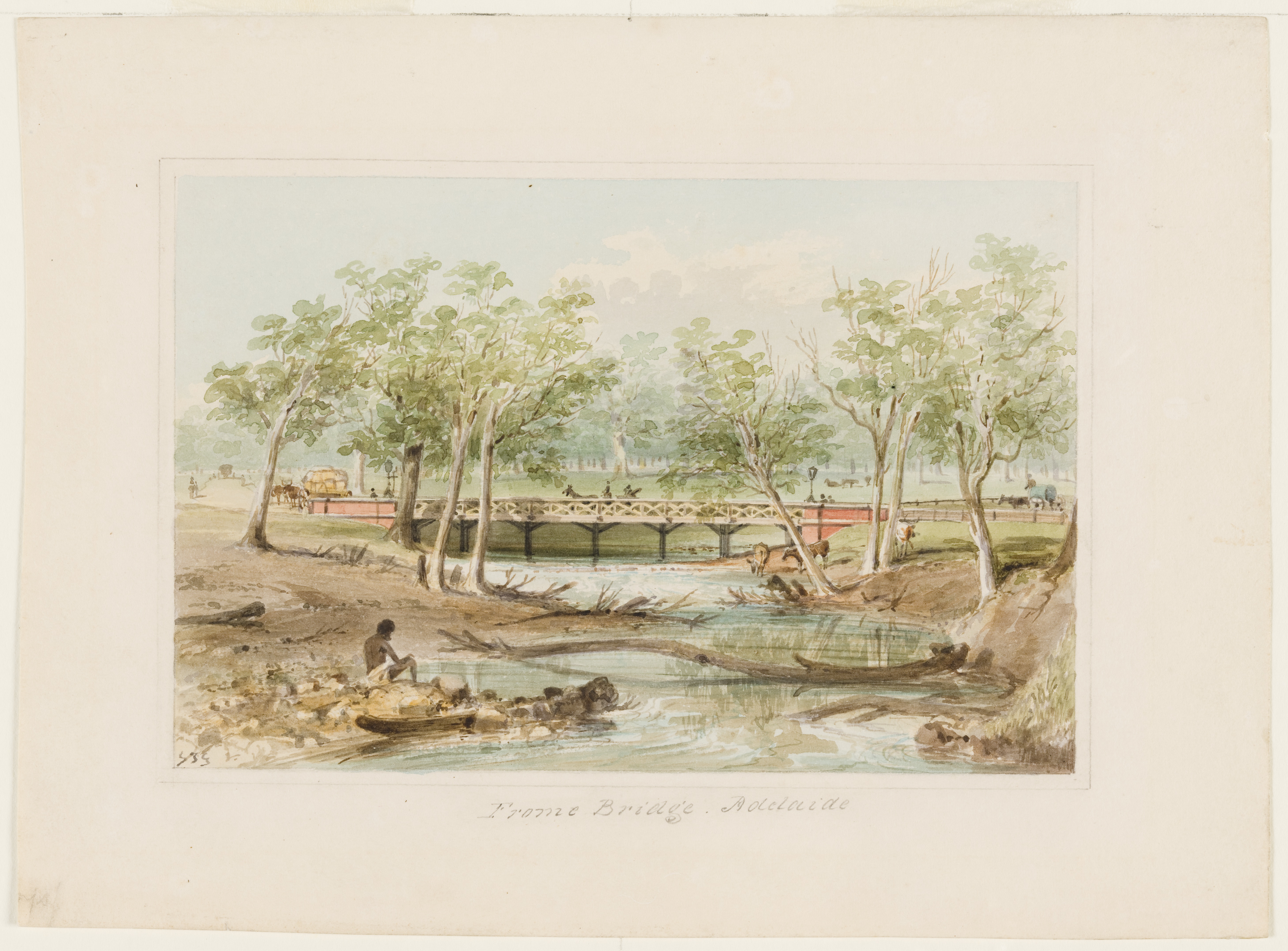 Thumbnail image for Frome Bridge, Adelaide | SLNSW-M SSV*/Sp Coll/Gill/1