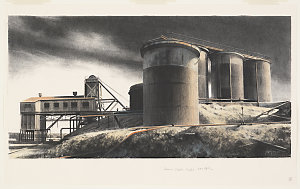 Browns Shaft and Tanks, 2005 / drawing by Jeff Rigby