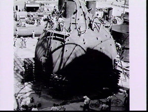Construction of Kurnell oil refinery