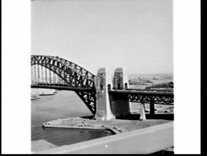 Panoramic view of the Bridge, Harbour, City and Opera H...