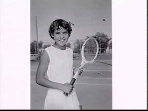 Tennis champion Evonne Goolagong, later Cawley, at the ...