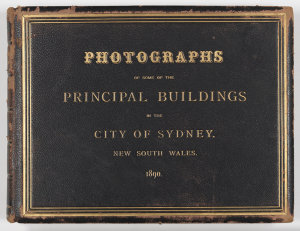 Photographs of some of the principal buildings in the c...