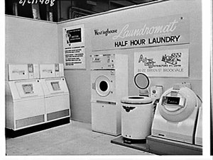Westinghouse Laundromat Half Hour Laundry exhibit at Au...