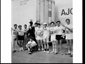 Overseas Containers (OCL) team of male runners in the C...