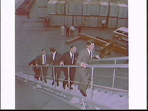 Prince Charles visits the Overseas Containers (OCL) ter...
