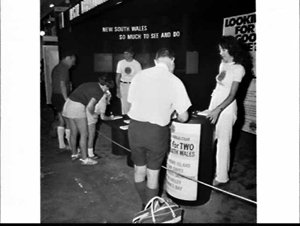 NSW Dept. of Tourism stand at the Royal Easter Show 198...