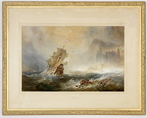 Item 13: The Spanish Armada / watercolour by Oswald W. ...