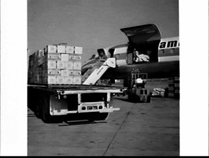 Loading Ausmark shipment of fruit and vegetables for No...