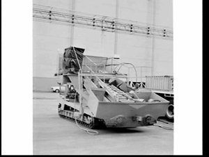 McGregor shuttle car for the railway tunnels near the L...