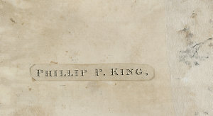 Phillip Parker King album of drawings and engravings, 1...