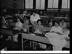 David Jones' production branch factory in Marlborough S...