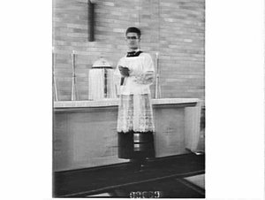 Altar boy, Holy Cross College, Ryde