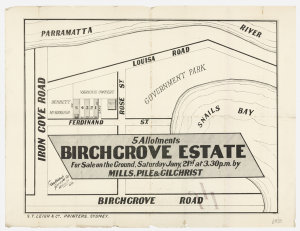 [Birchgrove subdivision plans] [cartographic material]
