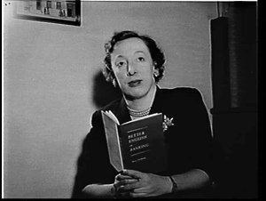 Beryl Dulhunty reading from her book, Better English in...