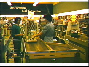 Unidentified Safeways self service grocery store, Sydne...