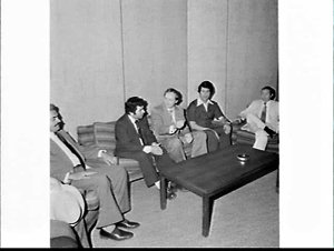 Minister for Immigration Ian McPhee has tea with member...