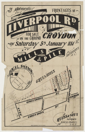 [Ashbury subdivision plans] [cartographic material]