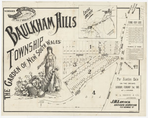 [Baulkham Hills subdivision plans] [cartographic materi...