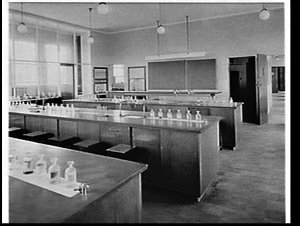 Science laboratory at Newington College