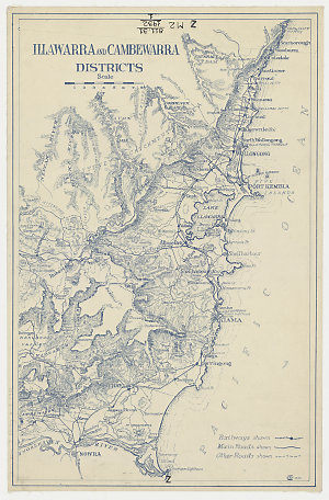 Illawarra and Cambewarra districts [cartographic materi...