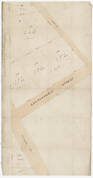 [Chippendale subdivision plans] [cartographic material]