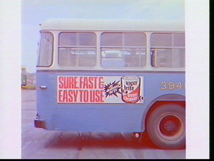 Alan Davis advertising sign on a Public Transport Commi...
