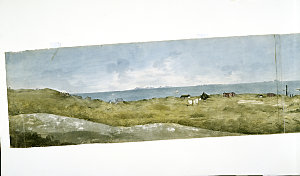 [Panorama of the Swan River Settlement / watercolour dr...
