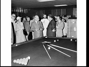Governor-General Sir Zelman Cowen opens the new Padding...