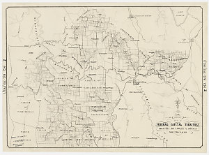 Plan showing part of Federal Capital Territory [cartogr...