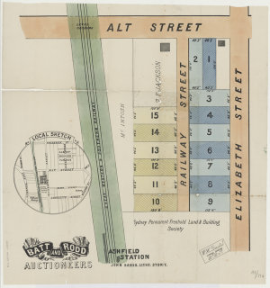 [Ashfield subdivision plans] [cartographic material]