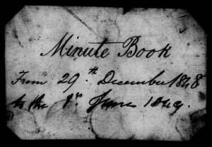 File 08: Minute book, 29 December 1848-1 June 1849 / Wi...