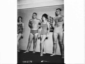 Fashion parade of Jantzen swimsuits for 1962, Carlton