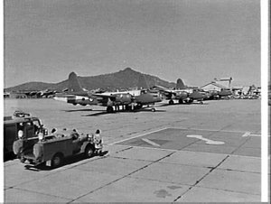 RAAF Lockheed Neptunes arrive in Townsville