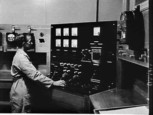 Control panel and technician, Prospect County Council p...