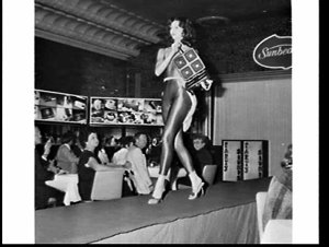 Fashion parade and meal to promote Sunbeam appliances, ...