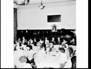 Herbert Osborne Chain Saws dinner, Tattersalls Club