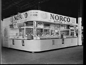 Norco butter sandwich stand at the Royal Easter Show