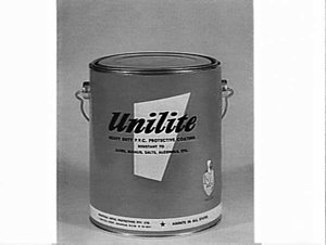 Can of Unilite heavy duty PVC protective coating
