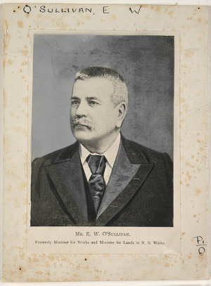 Edward William O'Sullivan, printer, journalist and poli...