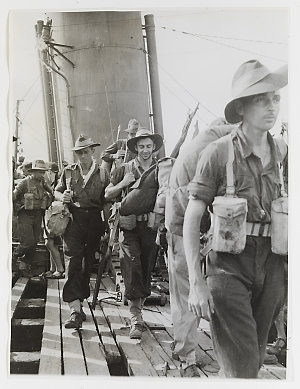 [New Guinea, military operations - Madang / Alexishafen...