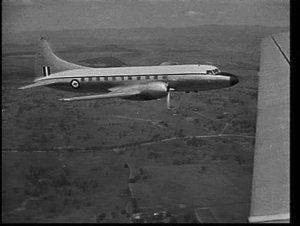 RAAF Queen's Flight (Queen Mother) at Canberra