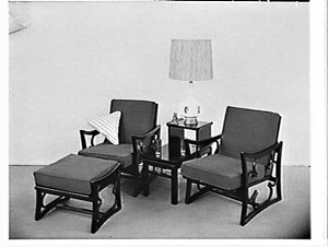 Boyce & Brigden exhibit, Furniture Show, 1961, Sydney S...