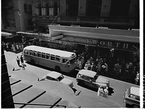 AEC 426 bus to Dulwich Hill, Woolworths, 188 Pitt Stree...
