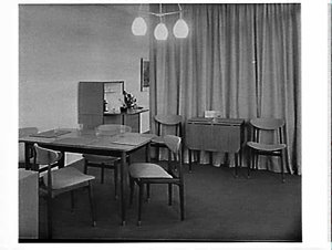 Parker Furniture stand, Furniture Exhibition, 1960