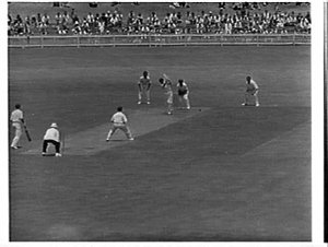 Sheffield Shield Cricket 1962, New South Wales versus Q...