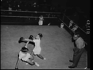 St. Andrew's Cathedral School boxing night in the Chapt...