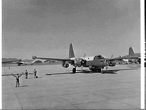 RAAF Lockheed Neptunes arrive in Townsville