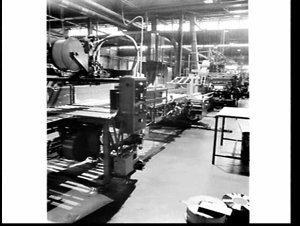 Interior, Tasman U.E.B. Industries printery for packagi...