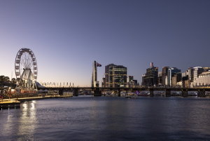 Item 001: View from Darling Harbour to the Crown Sydney...