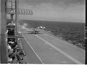 Demonstration of flying by S51 helicopters, Fairey Gann...